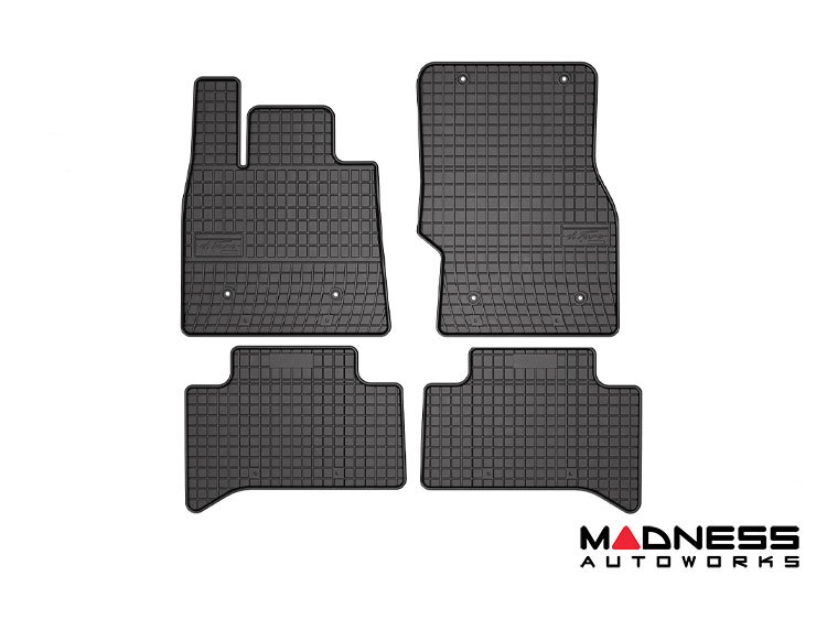 Alfa Romeo Stelvio Floor Mats - All Weather - OMAC - Front & Rear